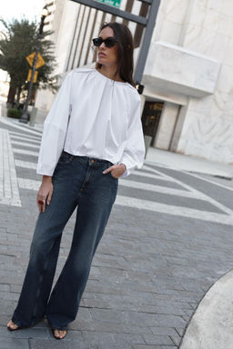 JEANS Z1975 STRAIGHT MID-WAIST - Zara фото 19