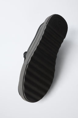 LEATHER SHOES WITH BINDING - Zara фото 8