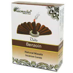 Vedic конусные благовония Benzoin Бензоин масала