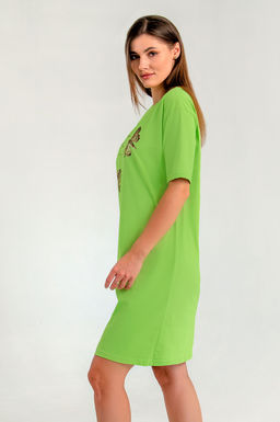 Арт. 4044 Туника женская 44-54 (6 шт) Цвет:салатовый - Калинка фото 10