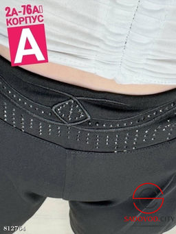 Брюки женские со стразами - Bruno фото 2