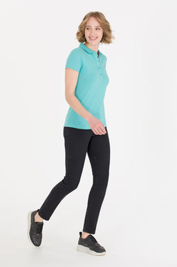 Женские черные джинсовые брюки