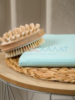 Однотонное вафельное полотенце ПВ-01 (19) 40х70