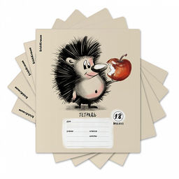 Цена за 10 шт. Тетрадь школьная ученическая ErichKrause Очаровашки, 18 листов, линейка (в плёнке по 10 шт.)_MIX-PACK