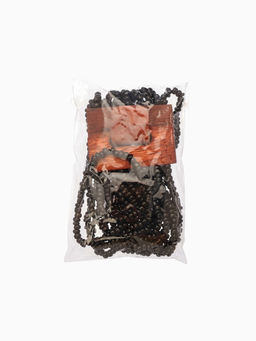 Браслет плетёный, 20×5 см, чёрный