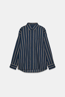 CAMISA POPEL?N RAYAS ZW COLLECTION / rayas - Zara фото 5