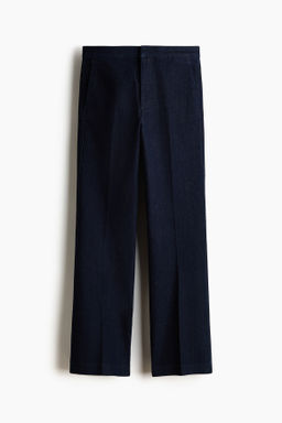 Flared High Waist Ankle Jeans