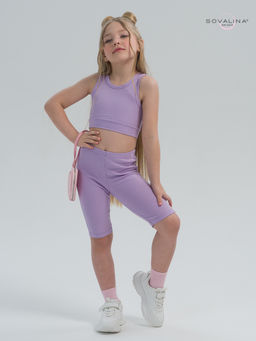 Костюм Тренд лапша лаванда - Sovalina фото 14