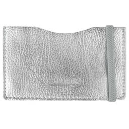 Чехол д/пласт. карт арт.48388/100 НАППА СЕРЕБРЯНЫЙ МЕТАЛЛИК - Феникс+ фото 3