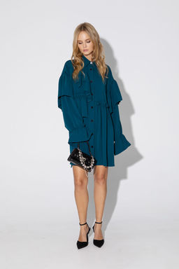 Платье Pirs 4788 изумрудный  фото 2