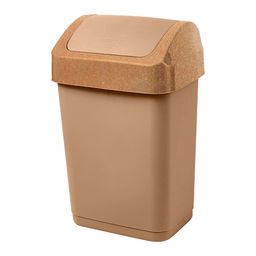 Контейнер для мусора Wood 12 л с крышкой-маятником арт. SC480311624, SC480311000