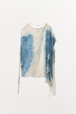 LIMITED EDITION PRINTED ASYMMETRIC TOP - Zara фото 14