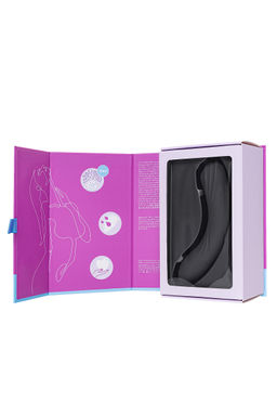 Вакуум-волновой бесконтактный стимулятор клитора Satisfyer Curvy Trinity 4, силикон, чёрный  фото 11