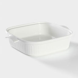 Мармит из жаропрочной керамики квадратный Magistro «Бланш», 2,2 л, 27,5×23,2×12 см