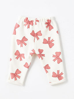 Beli Lastikli Bask?l? K?z Bebek Pantolon - Waikiki фото 2