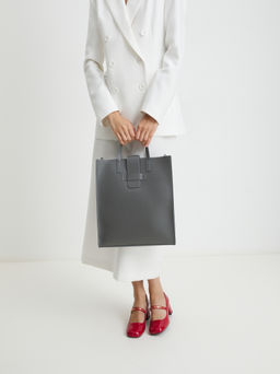 Женская сумка с ручками DIVAS BAG BEATRICE Артикул 3896289, серый