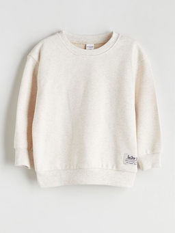 Bisiklet Yaka Uzun Kollu Erkek ?ocuk Sweatshirt
