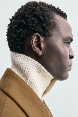 WOOL BLEND STRUCTURED COAT - Zara фото 7