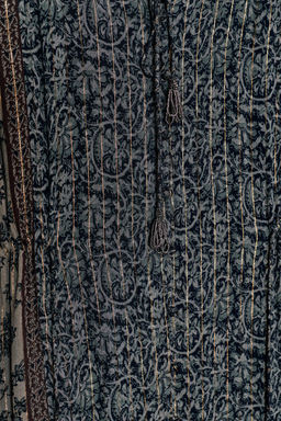 METALLIC THREAD PRINTED DRESS - Zara фото 9