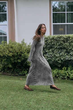 BEADED DRESS WITH CROSS BACK - Zara фото 2