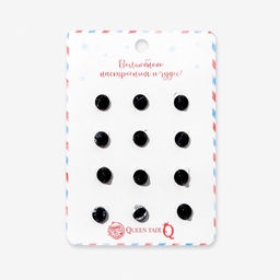 Цена за 12 шт. Значки Новогодняя сказка форма МИКС, разноцветный