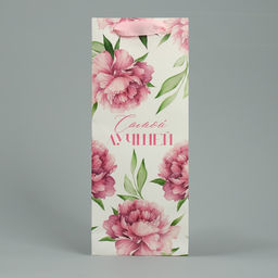 Пакет под бутылку Самой, 13 32 11,3 см - Дарите счастье фото 2