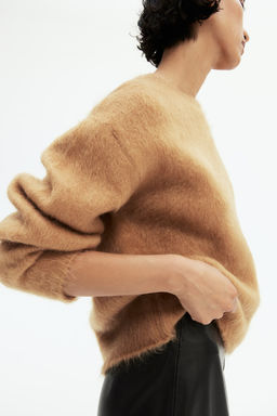 Jersey en mezcla de mohair