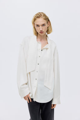 Blusa con lazada - H&m фото 3