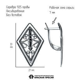 СЕРЬГИ 33016170 - Красная пресня фото 2