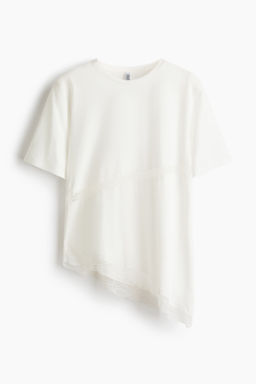 Camiseta con ribete de encaje - H&m фото 4