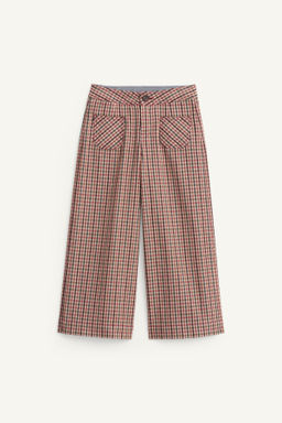 LIMITED EDITION CHECK TROUSERS - Zara фото 5