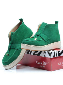 01-5172-6 Ботинки демисезонные (натуральная замша, байка) - Фабричный китай фото 34