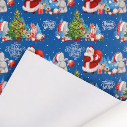 Цена за 10 шт. Бумага упаковочная «С Новым годом!», Me To You 70×100 см