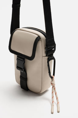 RUBBERISED CROSSBODY BAG - Zara фото 5