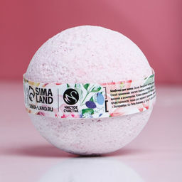 Цена за 2 шт. Бомбочка для ванны ЧИСТОЕ СЧАСТЬЕ 8 Марта!, 120 г, аромат лаванды  фото 2