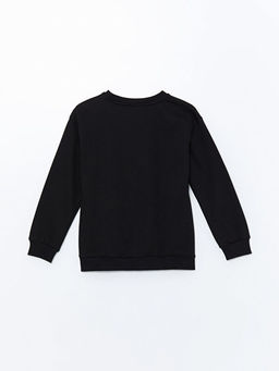 Bisiklet Yaka Unisex ?ocuk Sweatshirt
