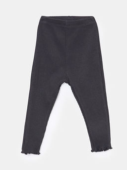 Bisiklet Yaka Bask?l? K?z Bebek Sweatshirt ve Tayt 2li - Waikiki фото 3