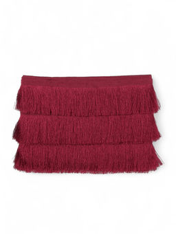 Бахрома одинарная, 6.5 см, 20 м±0.5, бордовая