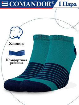 Носки муж. Comandor арт. 013-1 "9 полос"