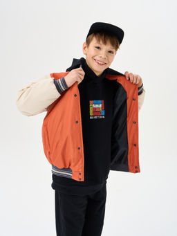 Худи облегченное Уголь с принтом 7+ - Bungly фото 9