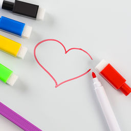 Магнитная маркерная доска на новый год Я учусь рисовать. Зимние рисунки - Школа талантов фото 5