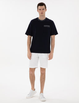 Lacivert Comfort Fit Ti__rt - Pierre cardin фото 4