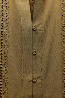EMBROIDERED SHIRT - Zara фото 16