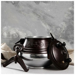 Казан (скороварка) 10,0 л Афганский, с ручками, двухцветный