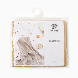 Фартук Этель цв.бежевый, 63*75 см,100% хл  фото 5