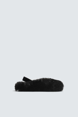 SHEEPSKIN CLOGS HARRY LAMBERT FOR ZARA X DISNEY