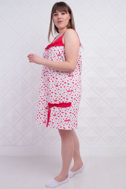 Арт. 5067 Ночная сорочка без рукав 50-52 Цвет:ассорти - Калинка фото 6