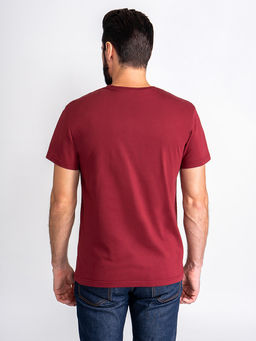 Футболка мужская короткий рукав GREG G146-RD-1061_R (бордовый)  фото 6