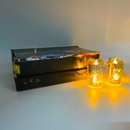 Новогоднее украшение - Свеча-ночник 24 шт в уп (арт. 6147-38) - Ип лебедев о.ю фото 4