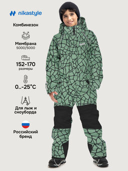 Комбинезон 8з2525 полынь/черный